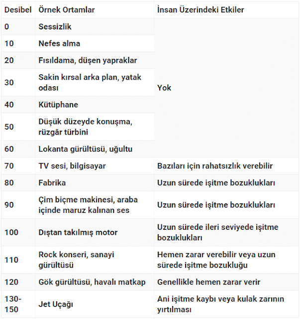 desibelinsanetkileri