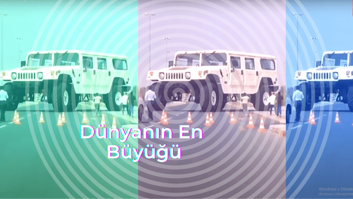 Dünyanın En Büyük Aracı: Daha Önce Gördünüz mü?