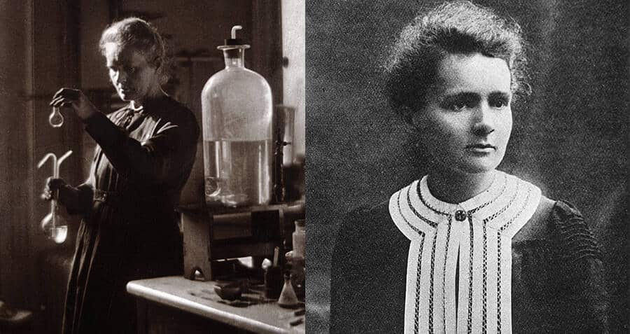 marie curie portraits