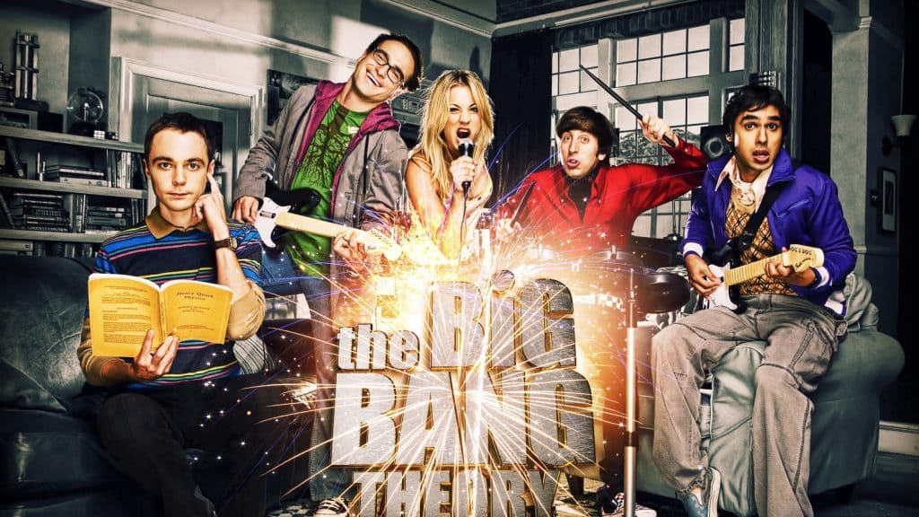 wallpapersden.com the big bang theory main characters actors 5120x2880