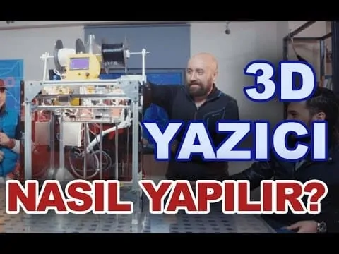 3D printer nasıl yapılır. Kendin Yap!