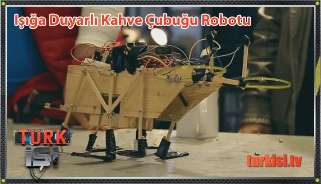 Kahve Çubuğundan Işığa Duyarlı Darbe Sensörlü Robot Nasıl Yapılır?