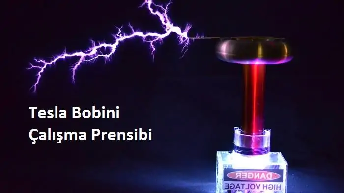 Tesla Bobini Çalışma Prensibi. Kendin Yap!