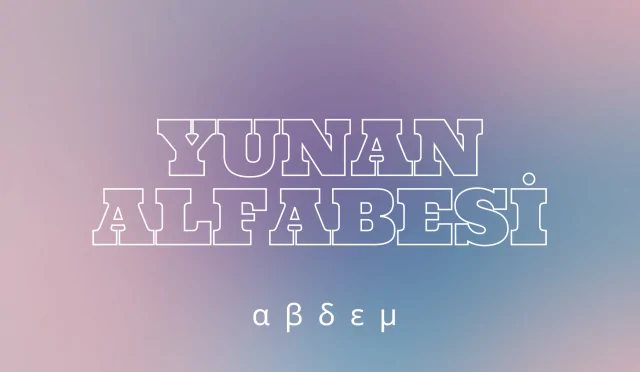 Yunan alfabesi