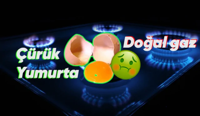 Doğalgaz çürük yumurta