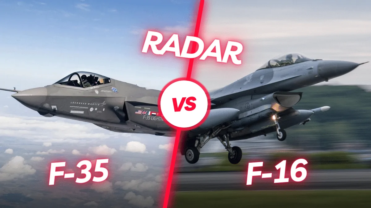 Radara Dayalı Karşılaştırma: F-35 vs F-16 Savaş Jetleri