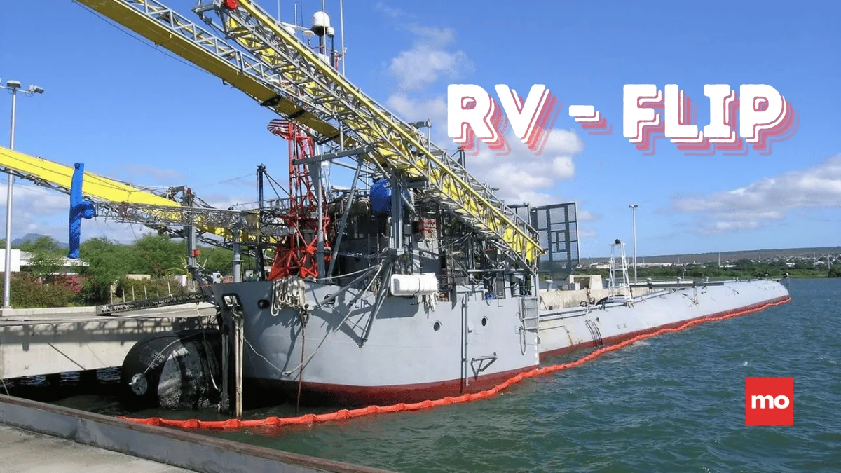 RV FLİP – Dikey Durabilen Araştırma Gemisi