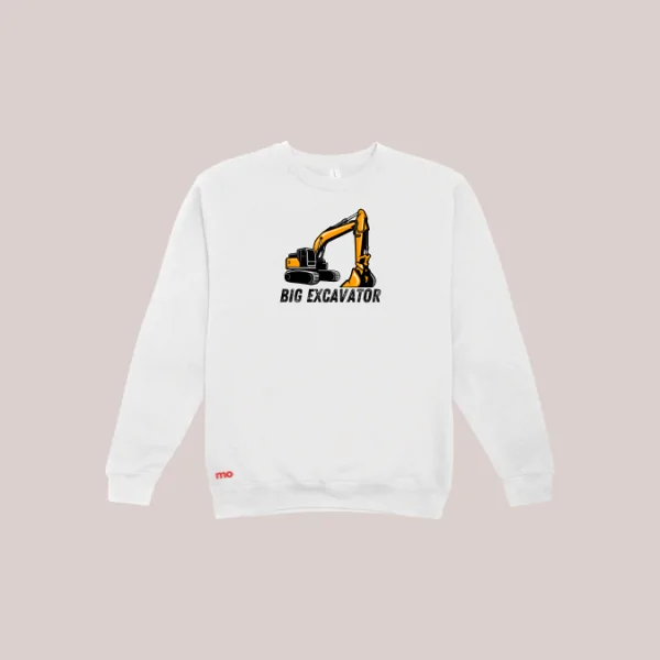 Big excavator sweatshirt