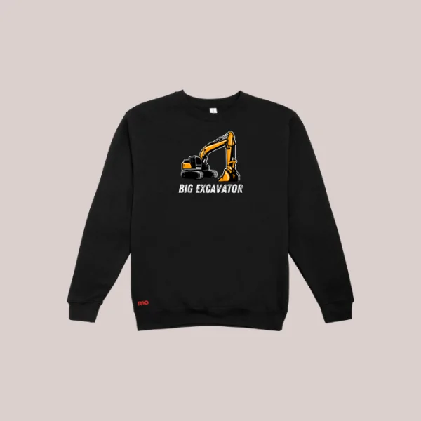 Big excavator sweatshirt - görsel 2