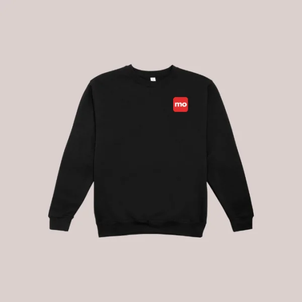 Mo logolu sweatshirt - görsel 2