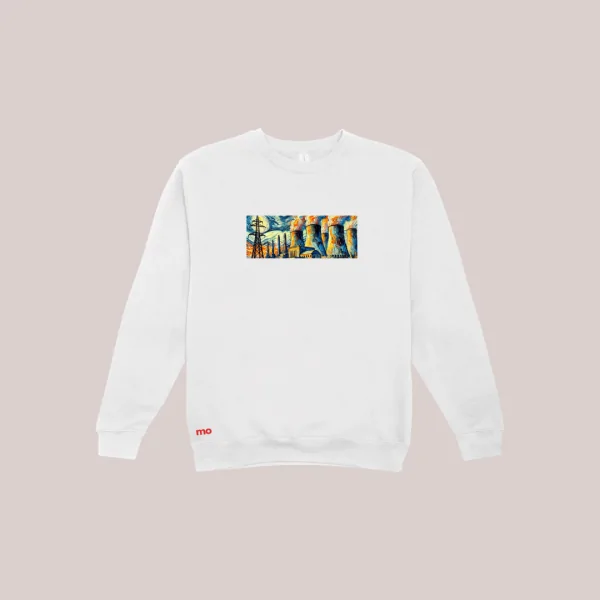 Elektrik rüzgarı sweatshirt