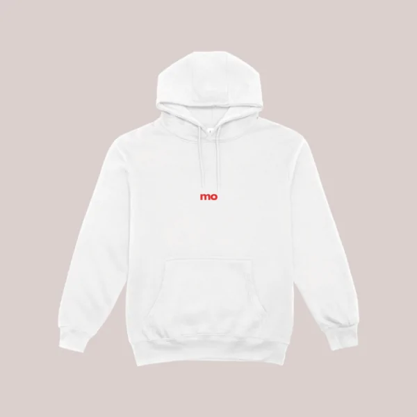 Küçük mo logolu hoodie