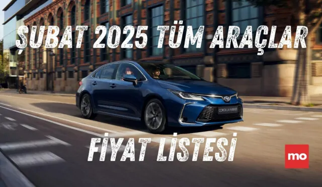 Şubat 2025 sıfır otomobiller